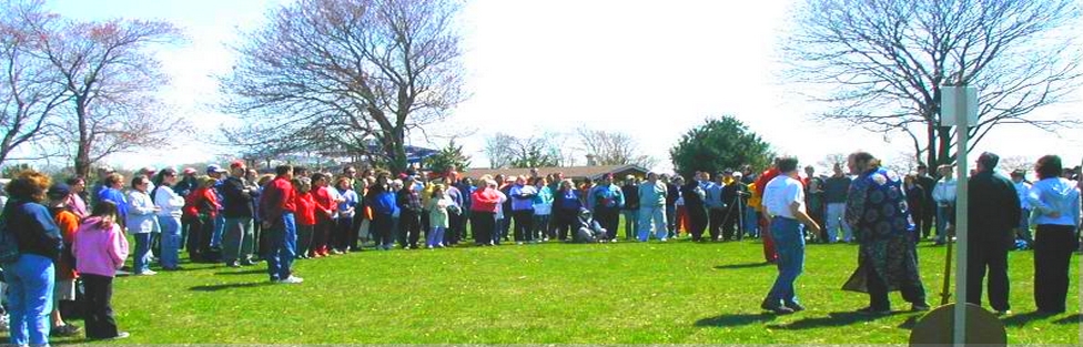 Waterford Town Beach Park, World Tai Chi Day in (Colchester) CT